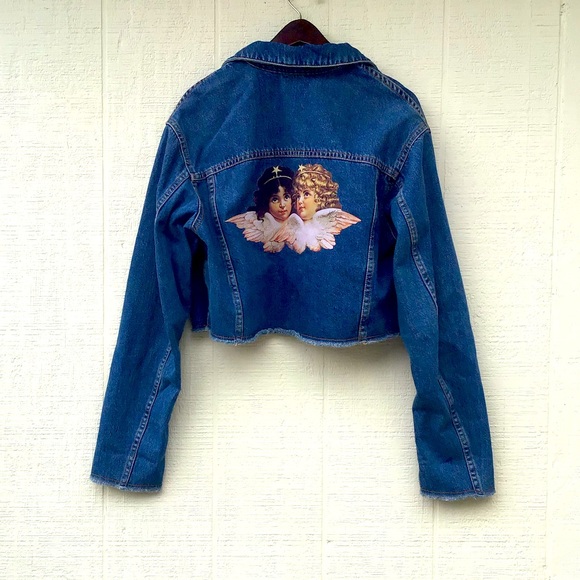 Fiorucci Jackets & Blazers - Fiorucci Berty denim jacket with angels iconic patch